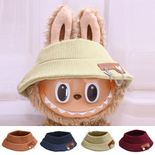 Load image into Gallery viewer, Doll Hat for Dollhouse Miniature 37cm Labubu Color Match Hat Kawaii Cute Doll Accessories Kids Girls Toys
