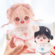 Load image into Gallery viewer, For 20CM Cotton Doll Rompers Cartoon Plush Doll Replacement Outfit Playing House Accessories Mini Clothes
