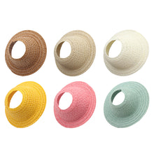 Load image into Gallery viewer, Doll Straw Hat for Dollhouse Miniature 17cm Labubu Color Match Hat Kawaii Cute Doll Accessories Kids Girls Toys
