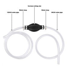Load image into Gallery viewer, Durable Car Handy Manual Gas Oil Pump Fuel Pump Hand Straw Pump for Liquid Gasoline Tuning Fuel Gasoline Diesel Pump
