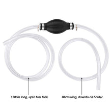 Load image into Gallery viewer, Durable Car Handy Manual Gas Oil Pump Fuel Pump Hand Straw Pump for Liquid Gasoline Tuning Fuel Gasoline Diesel Pump
