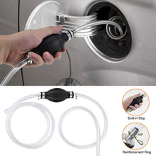 Load image into Gallery viewer, Durable Car Handy Manual Gas Oil Pump Fuel Pump Hand Straw Pump for Liquid Gasoline Tuning Fuel Gasoline Diesel Pump
