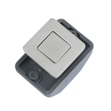 Load image into Gallery viewer, Camper Car Push Lock Drawer Lock for RV Caravan Boat Motor Home kitchen Cabinet Latch Button Locks Keyless Furniture Door Lock
