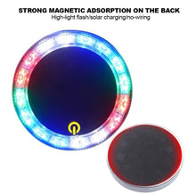 Load image into Gallery viewer, Car Solar Night Safety Flashing Led Light Super Strong Magnetic Base Car Warning Lamp Anti-Collision Wide Tail Light Auto Tool
