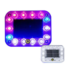 Load image into Gallery viewer, Car Solar Night Safety Flashing Led Light Super Strong Magnetic Base Car Warning Lamp Anti-Collision Wide Tail Light Auto Tool
