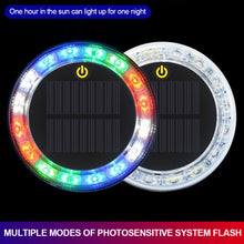 Load image into Gallery viewer, Car Solar Night Safety Flashing Led Light Super Strong Magnetic Base Car Warning Lamp Anti-Collision Wide Tail Light Auto Tool
