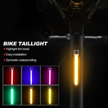 Load image into Gallery viewer, Bike COB Tail Light Bicycle Taillight Waterproof Bike Tail Light LED Warning Lights USB Chargeable MTB Road Cycling Accessories
