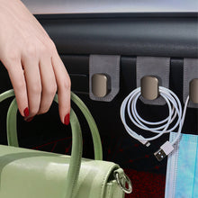 Load image into Gallery viewer, Universal Car Glove Box Hooks Passenger Purse Bag Hanger Hat Holder Interior Storage Auto Suede Accessories Hook
