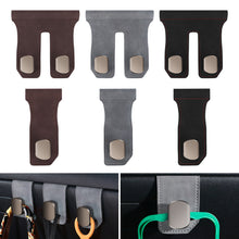 Load image into Gallery viewer, Universal Car Glove Box Hooks Passenger Purse Bag Hanger Hat Holder Interior Storage Auto Suede Accessories Hook
