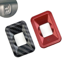Load image into Gallery viewer, Carbon Fiber Car Headlight Switch Frame Cover Trim Interior Accessories Sticker for MG6 HS 2020
