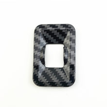 Load image into Gallery viewer, Carbon Fiber Car Headlight Switch Frame Cover Trim Interior Accessories Sticker for MG6 HS 2020
