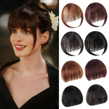 Load image into Gallery viewer, Comic Bangs Wigs Fake Bangs Cute Women with Sideburns Straight Bangs Wigs Natural Lightweight Synthetic Fiber Wigs
