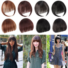 Load image into Gallery viewer, Comic Bangs Wigs Fake Bangs Cute Women with Sideburns Straight Bangs Wigs Natural Lightweight Synthetic Fiber Wigs
