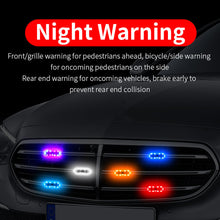 Load image into Gallery viewer, Solar Power Mortorcycle Car LED Warning Light Night Ride Tail Light Anti-rear Strobe Light for Motorcycle Electric Vehicle Bicycle
