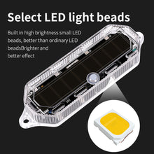 Load image into Gallery viewer, Solar Power Mortorcycle Car LED Warning Light Night Ride Tail Light Anti-rear Strobe Light for Motorcycle Electric Vehicle Bicycle
