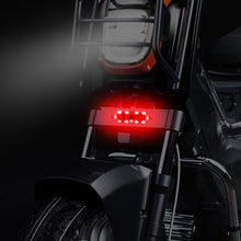 Load image into Gallery viewer, Solar Power Mortorcycle Car LED Warning Light Night Ride Tail Light Anti-rear Strobe Light for Motorcycle Electric Vehicle Bicycle
