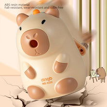 Load image into Gallery viewer, Cute Cartoon Capybara Hand Crank Mechanical Pencil Sharpener Pencil Automatically Enters Pencil Sharpening Tool Stationery
