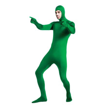 Load image into Gallery viewer, Green Screen Suit Disappearing Skin Bodysuit Photography Backdrop Chroma Key Invisible Effect Comfor Suit Photo Video Background
