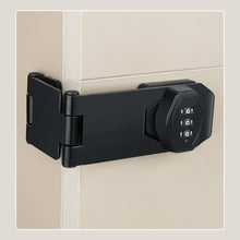 Load image into Gallery viewer, Household Cabinet Password Hasp Locks Cabinet Door Combination Lock Door Security Slide Latch Lock for Small Doors Cabinets Door
