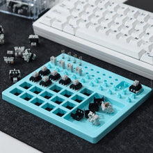 Load image into Gallery viewer, Switches Lube Station Keyboard Switches Lubricate Plate Switch Lubricant Workbench Switch Lube Platform Switch Tester
