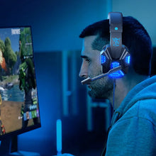 Load image into Gallery viewer, Professional Led Light Wired Gaming Headphones With Microphone For Computer PS4 PS5 Xbox Bass Stereo PC Gaming Headset Gifts
