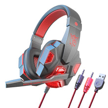 Load image into Gallery viewer, Professional Led Light Wired Gaming Headphones With Microphone For Computer PS4 PS5 Xbox Bass Stereo PC Gaming Headset Gifts
