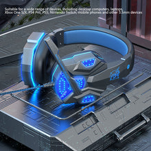 Load image into Gallery viewer, Professional Led Light Wired Gaming Headphones With Microphone For Computer PS4 PS5 Xbox Bass Stereo PC Gaming Headset Gifts
