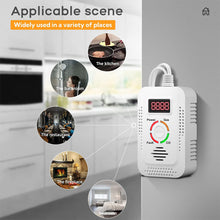 Load image into Gallery viewer, Natural Gas Detector And Carbon Monoxide CO Detector Combustible Gas Leak Detector Monitor For Co Lpg Methane In Kitchen
