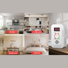 Load image into Gallery viewer, Natural Gas Detector And Carbon Monoxide CO Detector Combustible Gas Leak Detector Monitor For Co Lpg Methane In Kitchen
