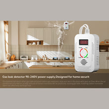 Load image into Gallery viewer, Natural Gas Detector And Carbon Monoxide CO Detector Combustible Gas Leak Detector Monitor For Co Lpg Methane In Kitchen
