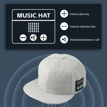 Load image into Gallery viewer, Outdoor Hat with Bluetooth Speaker Adjustable Bluetooth Hat Wireless Smart Loudspeaker Cap For Outdoor Sport Baseball Cap With Mic
