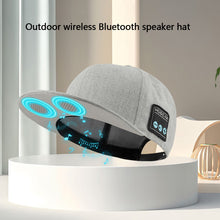 Load image into Gallery viewer, Outdoor Hat with Bluetooth Speaker Adjustable Bluetooth Hat Wireless Smart Loudspeaker Cap For Outdoor Sport Baseball Cap With Mic

