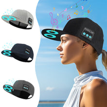 Load image into Gallery viewer, Outdoor Hat with Bluetooth Speaker Adjustable Bluetooth Hat Wireless Smart Loudspeaker Cap For Outdoor Sport Baseball Cap With Mic
