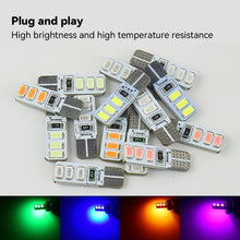 Load image into Gallery viewer, T10 Car Turn Light 6LED Signal Light Day Reading Bulb License Plate Driving Super Bright Light Running Motorcycle DC12V 24V

