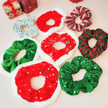 Load image into Gallery viewer, Christmas Hair Band Simple Versatile Hair Rope High Elastic Hair Tie Headwear Colorful Hair Accessories for Women
