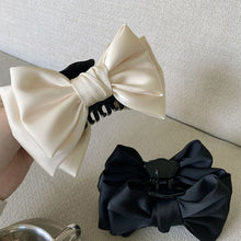 Load image into Gallery viewer, Double-sided Three-dimensional Bow Hairpin Hair Claw Clip Simple Temperamental Headwear Hair Clip Hair Accessory for Women
