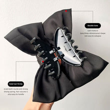 Load image into Gallery viewer, Double-sided Three-dimensional Bow Hairpin Hair Claw Clip Simple Temperamental Headwear Hair Clip Hair Accessory for Women
