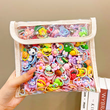 Load image into Gallery viewer, Cartoon Cute Children Hair Band Colorful Rubber Band Hair Tie Highly Elastic Durable Hair Band Headwear Hair Accessories
