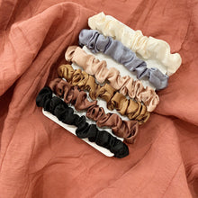 Load image into Gallery viewer, 6pcs/set Imitation Silk Hair Tie Simple Versatile Hair Band Highly Elastic Rubber Band Hair Rope Headwear for Women
