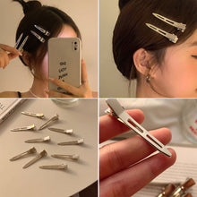 Load image into Gallery viewer, 10pcs Hair Root Fluffy Hairpins Seamless Bangs Clips Simple Versatile Alloy Hair Clips Headwear Hair Accessories for Women
