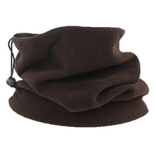 Load image into Gallery viewer, Cold Proof Fleece Neck Scarf Autumn Winter Versatile Multifunctional Velvet Warm Scarf Outdoor Windproof Warm Scarf for Men
