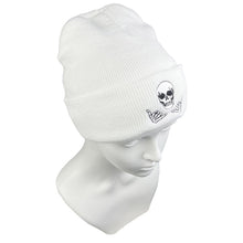 Load image into Gallery viewer, Skull-patterned Knitted Woolen Hat Autumn Winter Versatile Warm Knitted Hat Outdoor Leisure Warm Hat for Men Women
