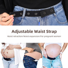 Load image into Gallery viewer, Elastic Expansion Elastic Band Belt Waist Circumference Adjustment Elastic Waistband Simple Convenient Belt for Pregnant Woman

