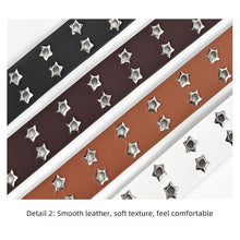 Load image into Gallery viewer, Stylish Casual Women Belt Personalized Hollow Double Row Waistband PU Leather Metal Buckle Waistband Waist Decoration
