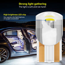 Load image into Gallery viewer, T10 Car COB Bulbs LED Interior Dome Transparent Crystal Reading License Plate Light Signal Lamp
