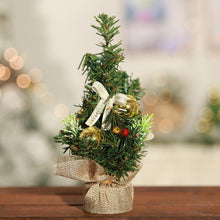 Load image into Gallery viewer, Mini Christmas Tree Festival Decoration Simulation Christmas Tree Artifical Small Tree Desktop Ornaments Gifts Festival for Home New Year

