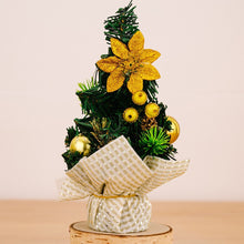 Load image into Gallery viewer, Mini Christmas Tree Festival Decoration Simulation Christmas Tree Artifical Small Tree Desktop Ornaments Gifts Festival for Home New Year
