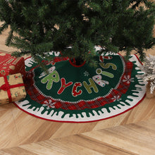 Load image into Gallery viewer, Christmas Tree Skirt Snowflake Santa Claus Printed Xmas Tree Bottom Decor Mat Merry Christmas Decoarations Home Party Ornaments
