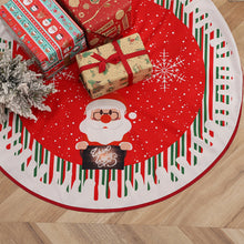 Load image into Gallery viewer, Christmas Tree Skirt Snowflake Santa Claus Printed Xmas Tree Bottom Decor Mat Merry Christmas Decoarations Home Party Ornaments
