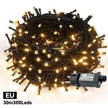 Load image into Gallery viewer, 10/20/30/50m Christmas Tree Decoration LED String Lights EU/US Plug String Lights Holiday Home Party Decor
